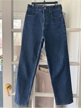 Everlane The WayHigh Jean - Blue Straight Leg Size 27 Regular